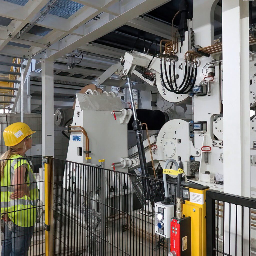 Industrieanlage in Bearbeitung vor Ort